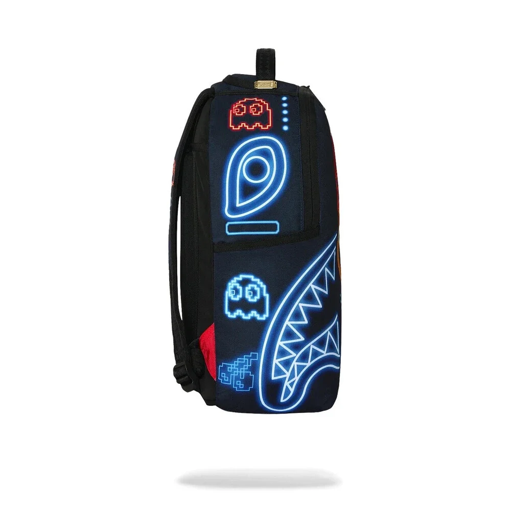 Sprayground Pac-Man Eat Em Up Backpack Unisex Multicolor Shoulder Straps SPR340